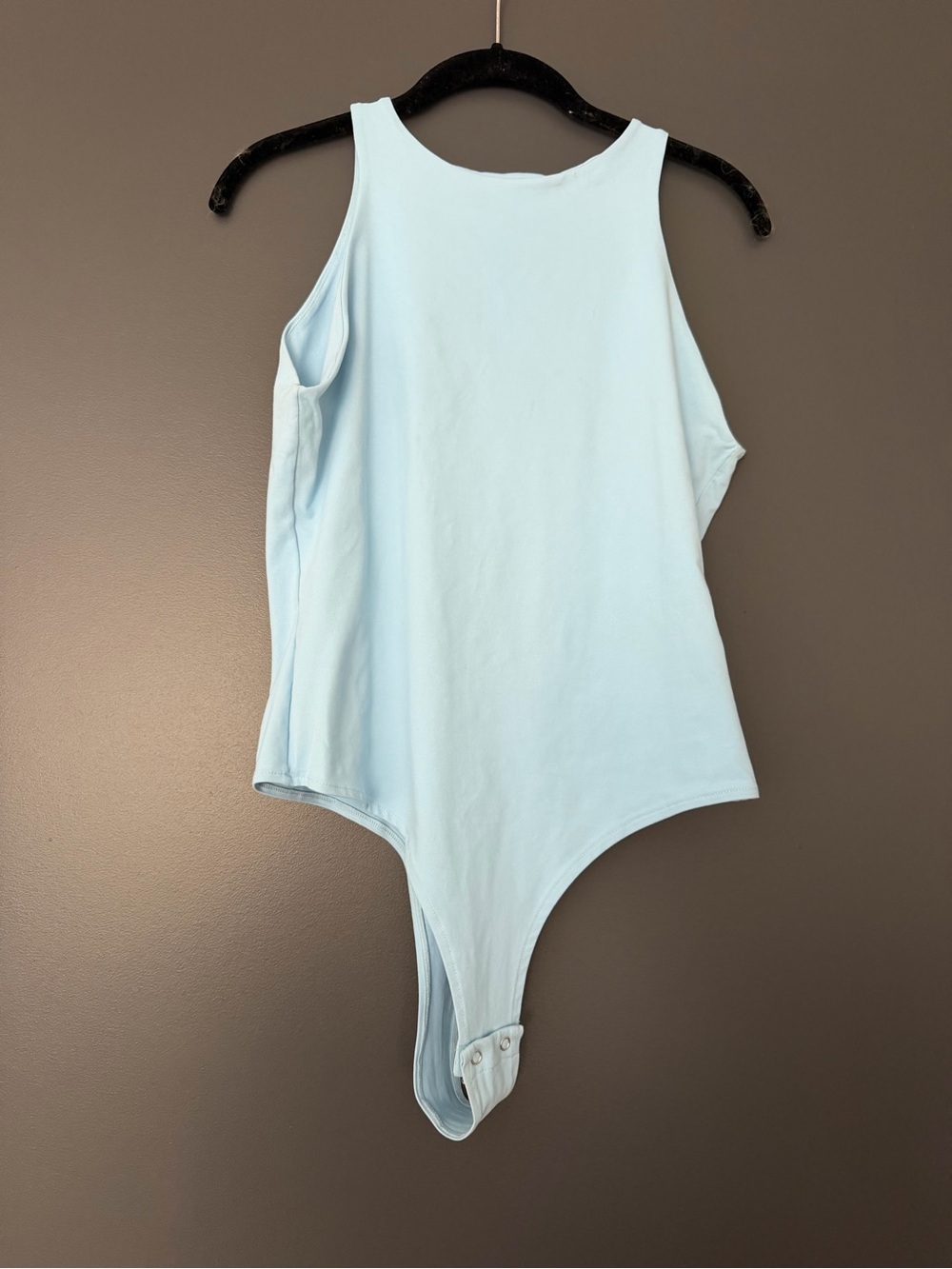 ReoRia Light Blue Sleeveless Bodysuit
